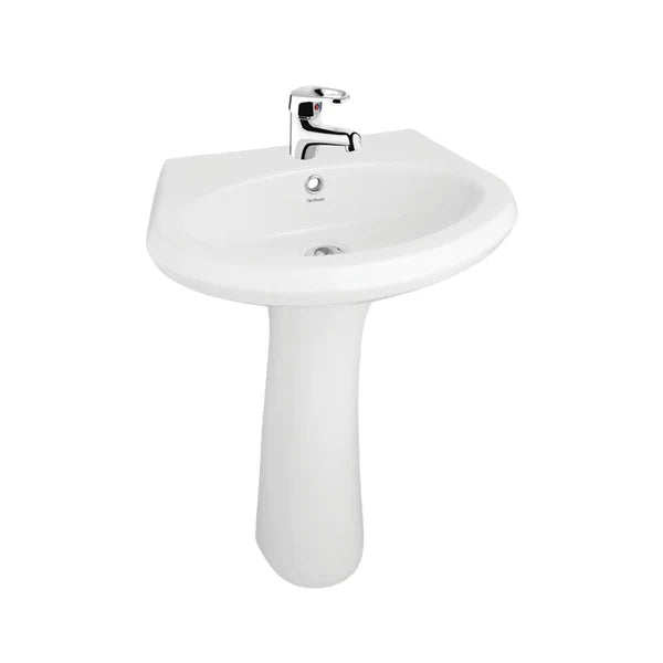 WASH BASIN ARIEL - HINDWARE -  ( STAR WHITE - ART - 550x400 mm - 22inchX16inch )
