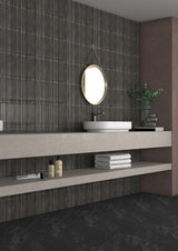 ARROW CARBON HL - INDIAN TILES -  (  - KERACER HIGH DEPTH DESIGNER TILES - 300x300x9 mm - 12inchX12inchX0.36inch )
