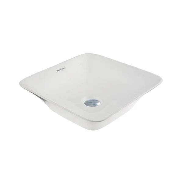 WASH BASIN TABLE TOP ASPIRO - HINDWARE -  ( STAR WHITE - ASPIRO - 350x350 mm - 14inchX14inch )