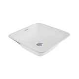 WASH BASIN TABLE TOP ASPIRO - HINDWARE -  ( STAR WHITE - ASPIRO - 350x350 mm - 14inchX14inch )