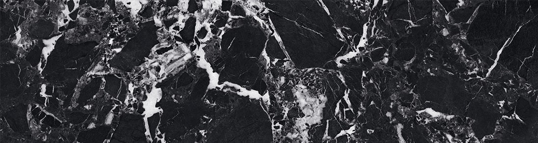 AVNATE RIO ULTRA GLEAM - PORCEKO -  (  - QUARRY BLACK - 3000x790x15 mm - 118.11inchX31.1inchX0.6inch )