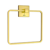 TOWEL RING SQUARE - JAQUAR FAUCETS -  ( GOLD DUST - ACC. KUBIX PRIME - 0x0 mm - 0inchx0inch )