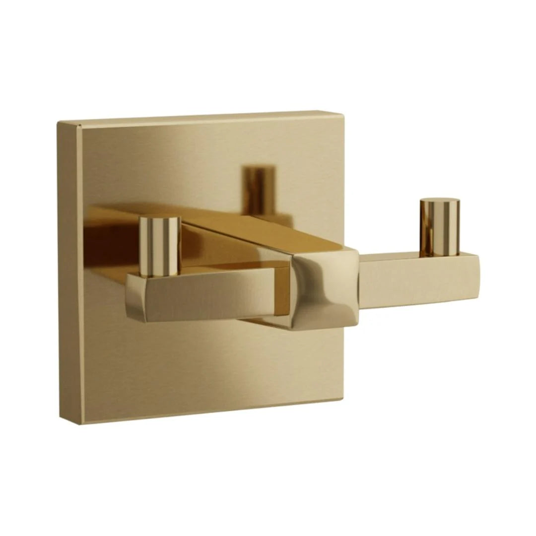 DOUBLE HOOK - JAQUAR FAUCETS -  ( GOLD DUST - ACC. KUBIX PRIME - 0x0 mm - 0inchx0inch )