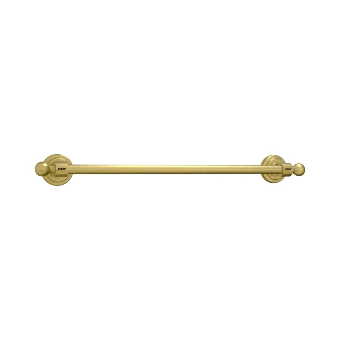 SINGLE TOWEL RAIL 600MM LONG - JAQUAR FAUCETS -  ( GOLD DUST - QUEENS ACC. - 0x600 mm - 0inchX24inch )