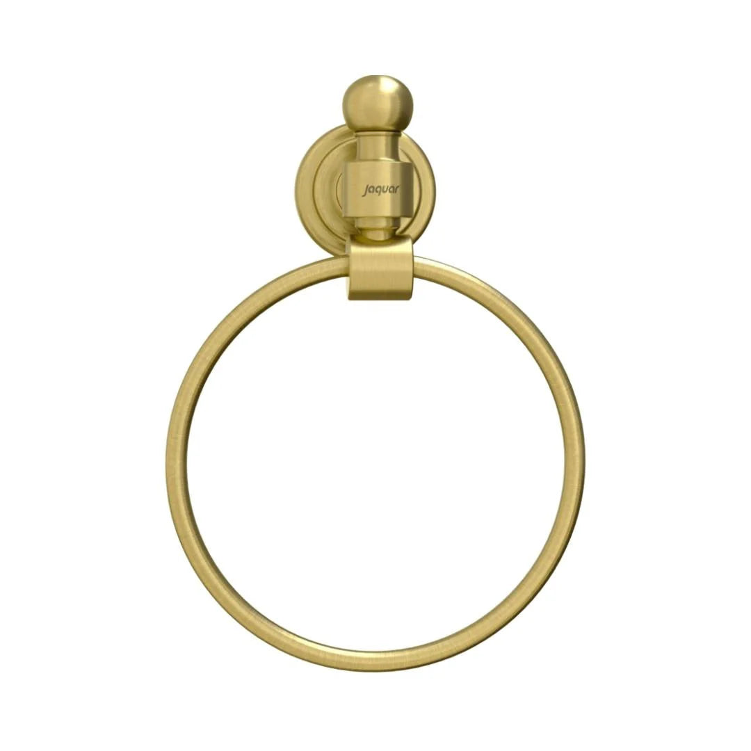 TOWEL  RING - JAQUAR FAUCETS -  ( GOLD DUST - QUEENS ACC. - 0x0 mm - 0inchx0inch )
