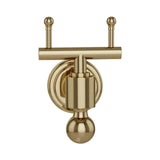 DOUBLE COAT HOOK - JAQUAR FAUCETS -  ( GOLD DUST - QUEENS ACC. - 0x0 mm - 0inchx0inch )