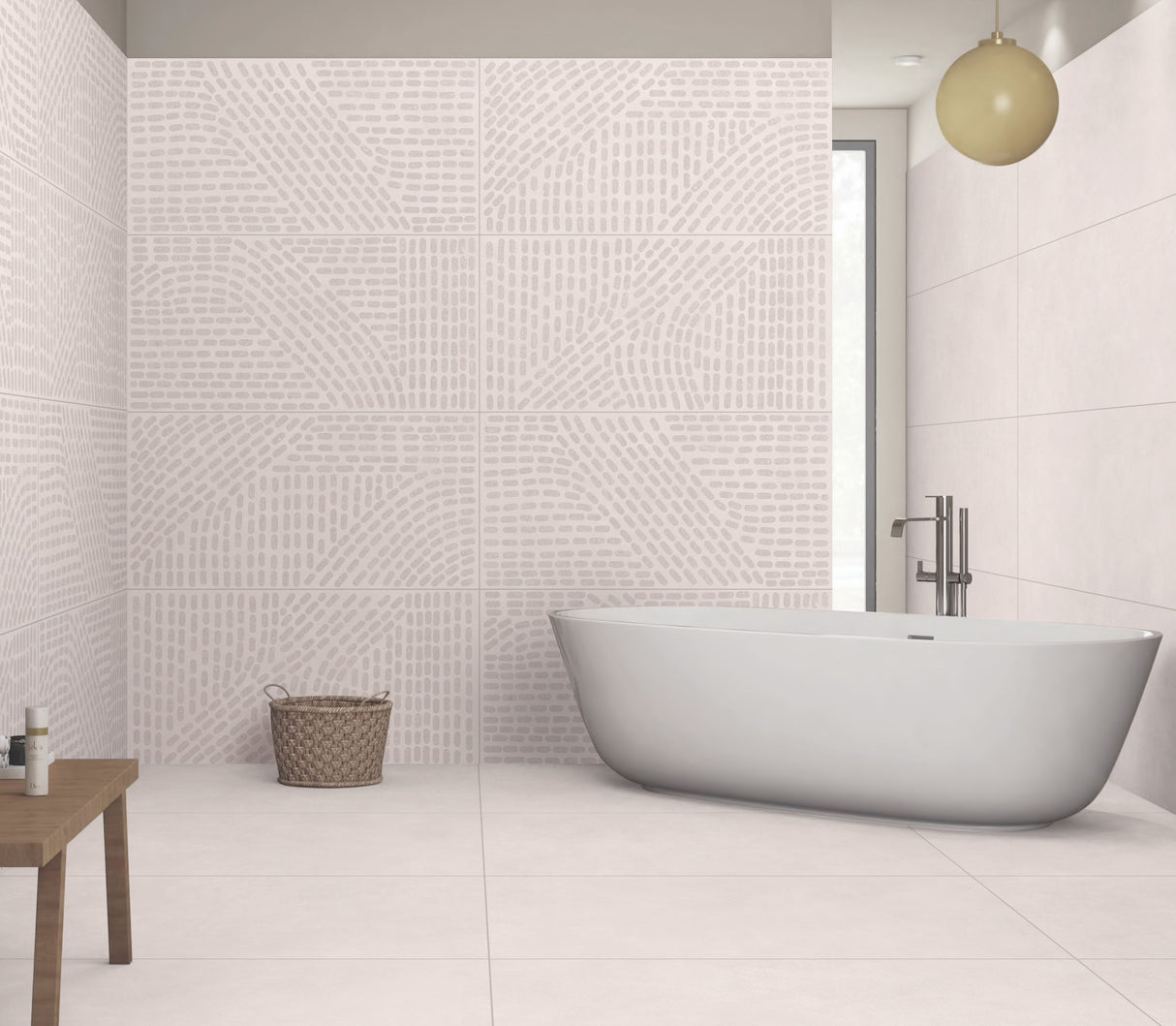 BALCON CREMA  - INDIAN TILES -  (  - KERACER GLAZED VITRIFIED MATT - 1200x600 mm - 48inchX24inch )