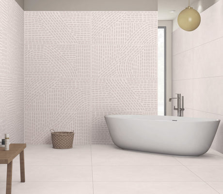 BALCON CREMA  - INDIAN TILES -  (  - KERACER GLAZED VITRIFIED MATT - 1200x600 mm - 48inchX24inch )