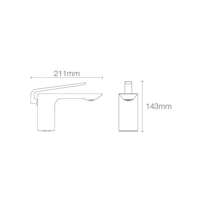 MODERNLIFE EDGE SINGLE CONTROL LAV FAUCET W/O DRAIN - KOHLER LUXURY -  ( POLISHED CHROME - LUXURY - 0x15 mm - 0inchX0.5inch )