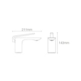 MODERNLIFE EDGE SINGLE CONTROL LAV FAUCET W/O DRAIN - KOHLER LUXURY -  ( ROSE GOLD - LUXURY - 0x15 mm - 0inchX0.5inch )