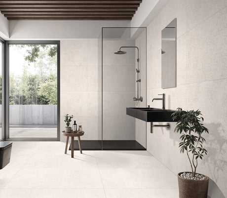 HARMONY BIANCO HL - INDIAN TILES - ( - KERACER GLAZED VITRIFIED HI-DEPTH PUNCH - 1200x600 mm - 48inchX24inch)