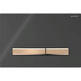 ACTUATOR PLATE SIGMA 50 SQUARE - GEBERIT -  ( RED GOLD BLACK - SIGMA - 600x400 mm - 24inchX16inch )