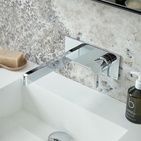 SL W/M  BASIN MIXER SET (CONC.BODY& EXP) - VADO -  ( CHR - EDIT - 0x12 mm - 0inchX0.48inch )