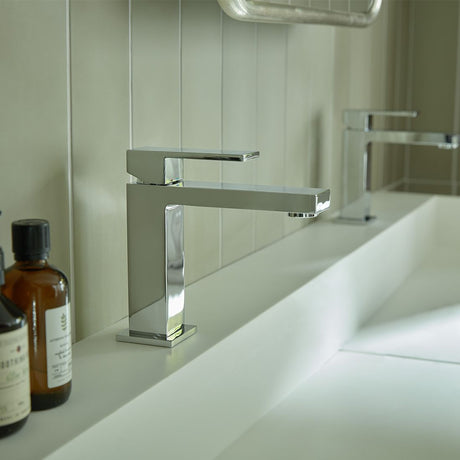 SL B/MXR W/BRAIDED PIPES & W/O POPUP - VADO -  ( CHR - NOTION - 0x12 mm - 0inchX0.48inch )