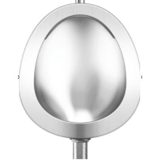 CAPRI URINAL - NIRALI -  ( SATIN - CAPRI - 450x330 mm - 17.75inchX13inch )