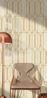 BOAT CARAMEL DECOR - COLORTILE -  (  - BOAT GLOSSY - 300x100 mm - 12inchX4inch )