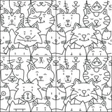OH MY CAT WHITE HL - EUROPEAN -  (  - ART SERIES - 250x250 mm - 10inchX10inch )