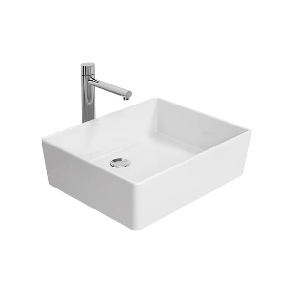 SQUARE COUNTER TOP WASH BASIN - AMERICAN STANDARD -  ( WHITE - FLEXIO - 500x400 mm - 20inchX16inch )