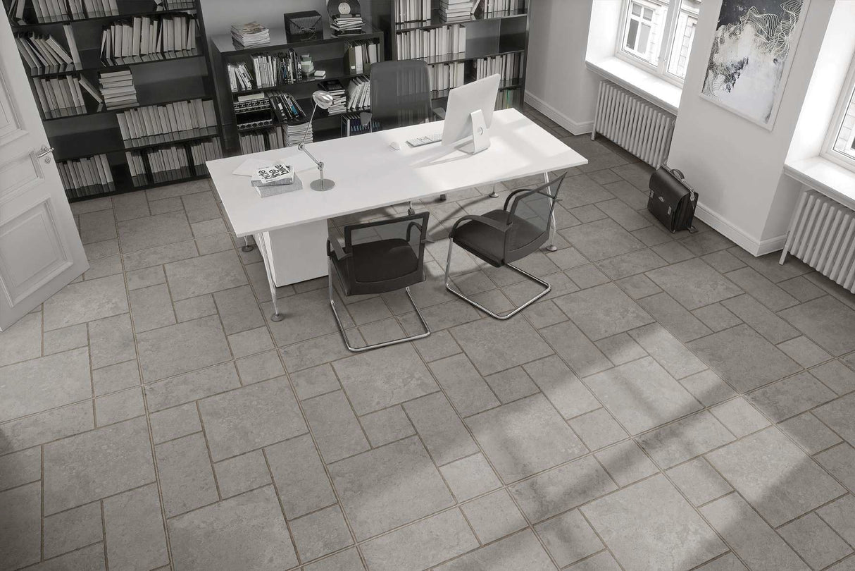 MUSTANG CHARCOAL - INDIAN TILES -  (  - MIORCA MODULAR - 1200x600 mm - 48inchX24inch )