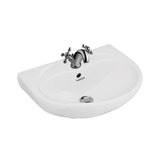 WASH BASIN CLEO - HINDWARE -  ( STAR WHITE - CLEO - 510x410 mm - 20inchX16inch )