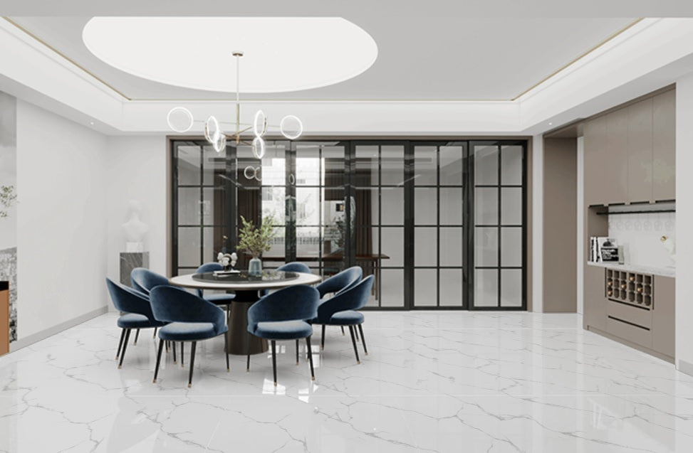 CM 004 - INDIAN TILES -  (  - CONTINOUS MARBLE GLOSSY - 1200x600 mm - 48inchX24inch )