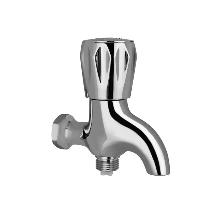 (PRUN)BIB COCK  2-WAY W/O FLANGE - JAQUAR FAUCETS -  ( CHROME - CONTINENTAL - 0x15 mm - 0inchX0.5inch )