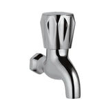 BIB COCK W/O FLANGE - JAQUAR FAUCETS -  ( CHROME - CONTINENTAL - 0x15 mm - 0inchX0.5inch )