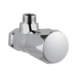 (PRUN)ANGULAR STOP COCK W/O FLANGE - JAQUAR FAUCETS -  ( CHROME - CONTINENTAL - 0x15 mm - 0inchX0.5inch )
