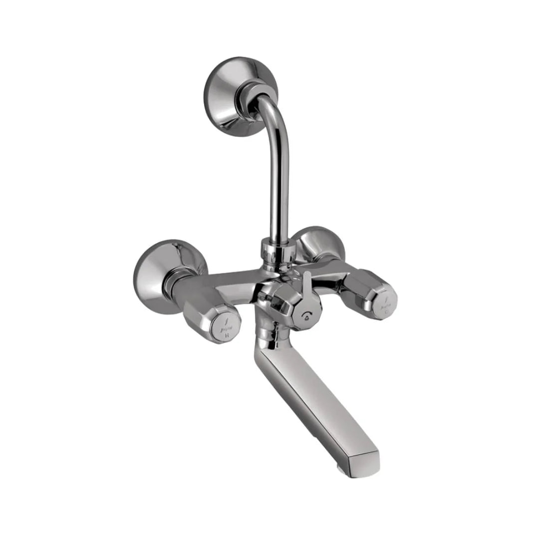 WALL MIXER WITH PROVISION FOR OH.SHWR - JAQUAR FAUCETS -  ( CHROME - CONTINENTAL PRIME - 0x15 mm - 0inchX0.5inch )