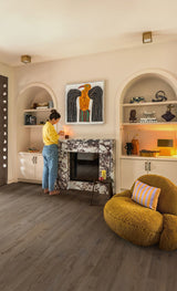 CALSSIC OAK BROWN (8 MM) AC4 - QUICK-STEP -  (  - IMPRESSIVE 8MM - 1380x190x8 mm - 55.2inchX7.6inchX0.32inch )
