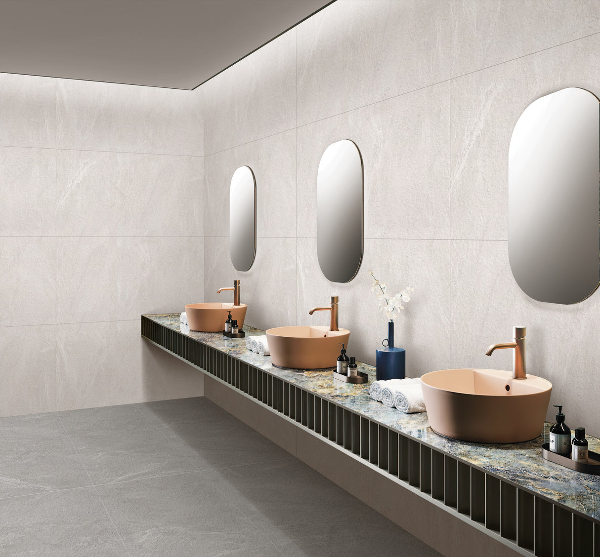 NAUTICA CREMA - INDIAN TILES -  (  - MIORCA-RUSTIC - 1200x600x8 mm - 48inchX24inchX0.3inch )