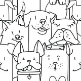 OH MY DOG WHITE HL - EUROPEAN -  (  - ART SERIES - 250x250 mm - 10inchX10inch )