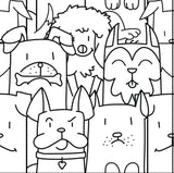 OH MY DOG WHITE HL - EUROPEAN -  (  - ART SERIES - 250x250 mm - 10inchX10inch )