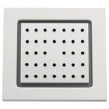 CONC.BODY SHOWER RECT. WITH INST BOX - JAQUAR FAUCETS -  ( CHROME - BODY SHOWER - 130x120 mm - 5inchX4.5inch )