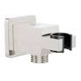 WALL QUTLET WITH SHOWER HOOK IN SQUARE SHAPE - JAQUAR FAUCETS -  ( STAINLESS STEEL - SHOWER ACC. - 0x0 mm - 0inchx0inch )