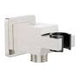 WALL QUTLET WITH SHOWER HOOK IN SQUARE SHAPE - JAQUAR FAUCETS -  ( STAINLESS STEEL - SHOWER ACC. - 0x0 mm - 0inchx0inch )