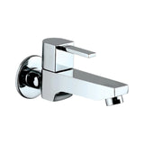 BIB COCK WITH FLANGE - JAQUAR FAUCETS -  ( CHROME - D-ARC - 0x15 mm - 0inchX0.5inch )