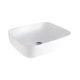 WASH BASIN COUNTER TOP EBELLO SQUARE - HINDWARE -  ( STAR WHITE - ITALIAN - 390x390 mm - 15.5inchX15.5inch )