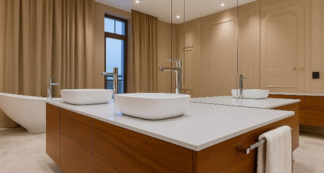 FRESH CONCRETE - MIRAAK SURFACES -  (  - ELOQUENCE SERIES - 3450x1950x20 mm - 138inchX78inchX0.8inch )