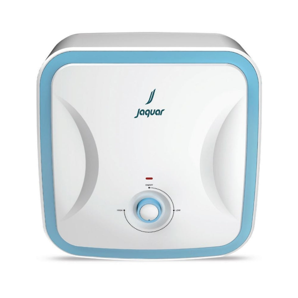 25L MANUAL 1-2-3KW (5 STAR) - JAQUAR GEYSERS -  ( WHITE - ERICA VERTICAL - 385x385 mm - 15inchX15inch )