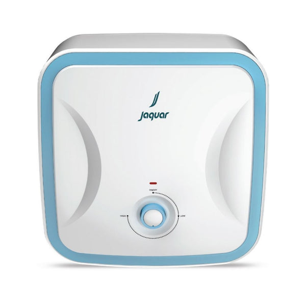 ERICA DIGITAL MANUAL STORAGE WATER HEATER 25 LTR (2KW)- JAQUAR GEYSERS - ( WHITE - ERICA - 385x385 mm - 15inchX15inch )
