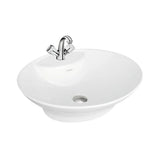 WASH BASIN TABLE TOP EVITA - HINDWARE -  ( STAR WHITE - ART - 470x410 mm - 18.5inchX16inch )