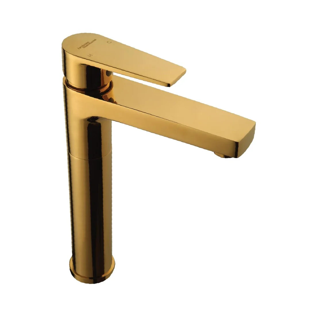 SINGLE LEVER BASIN MIXER TALL - HINDWARE FAUCETS -  ( PURE GOLD - ELEMENT-HUES - 0x15 mm - 0inchX0.5inch )