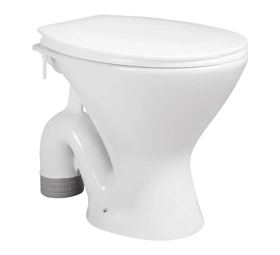 E.W.C S-TRAP WITH SEAT COVER - HINDWARE -  ( STAR WHITE - SLICK - 0x0 mm - 0inchX0inch )