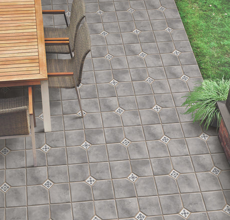 FLINTSTONE GRIS - CREANZA -  (  - CREANZA PRO SERIES - 400x400x12 mm - 16inchX16inchX0.4inch )