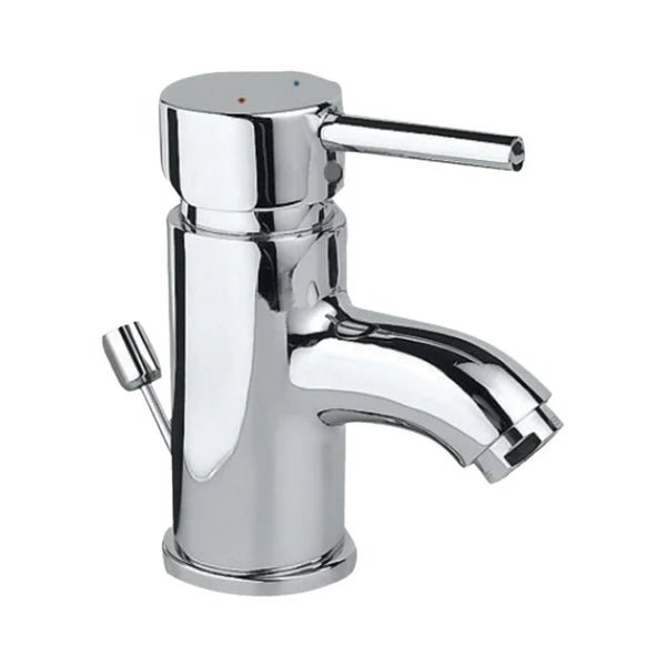 (PRUN)S.L B/MIXER SMALL SPOUT W/POPUP - JAQUAR FAUCETS -  ( CHROME - FLORENTINE - 0x15 mm - 0inchX0.6inch )