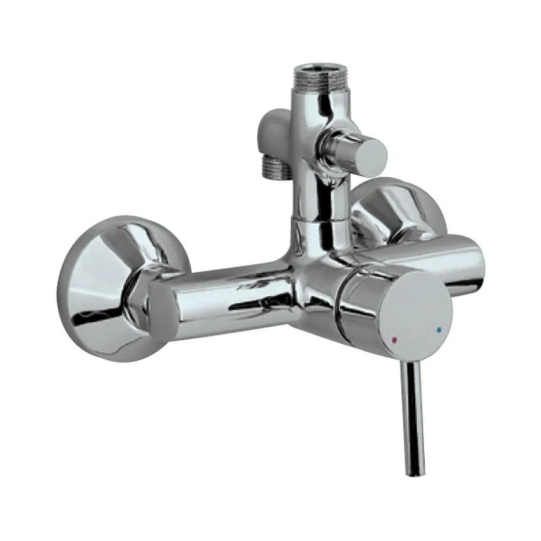 (PRUN)S.L WALL MXR CONN TO EXP PIPE SHWR-1213 - JAQUAR FAUCETS -  ( CHROME - FLORENTINE - 0x15 mm - 0inchX0.5inch )