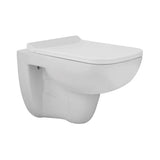 W/HUNG WC RIMLESS W/SLIM/SFT/CLOSE S/CVR ( BOLT DISTANCE 9INCH)- JAQUAR SWARE - ( - - 0x0 mm - 0inchX0inch )