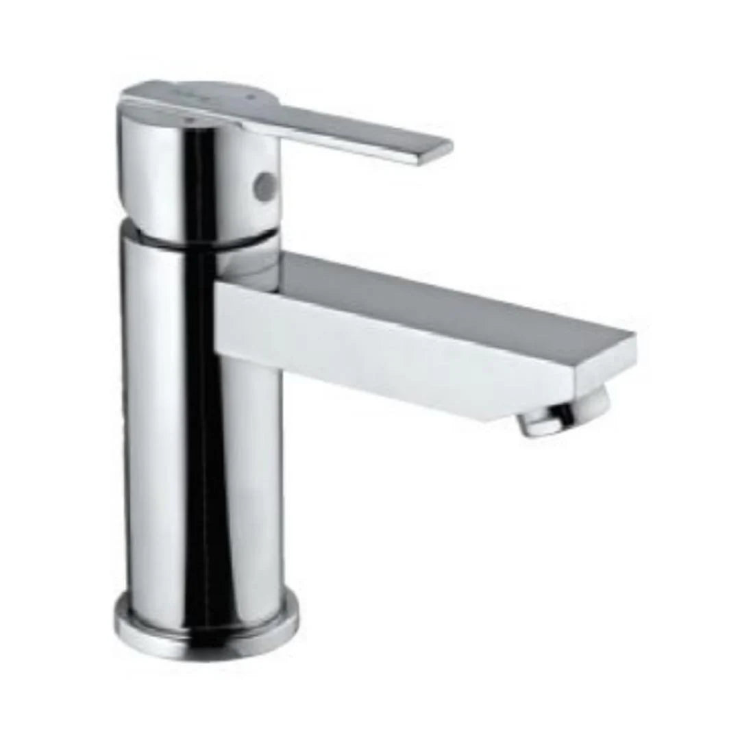 S L EXTD.BASIN MIXER W/BRAIDED PIPES - JAQUAR FAUCETS -  ( CHROME - FONTE - 0x15 mm - 0inchX0.5inch )