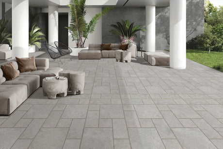 MUSTANG GRIS - INDIAN TILES -  (  - MIORCA MODULAR - 1200x600 mm - 48inchX24inch )
